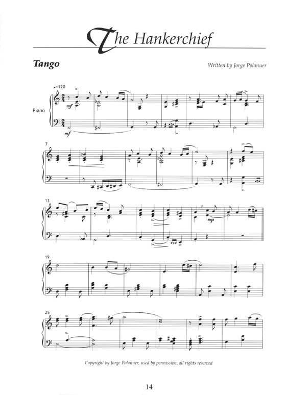 Tango for Piano by Federico Mizrahi