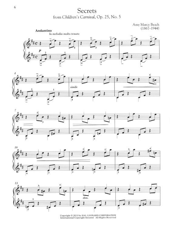 Women Composers in History for Piano Women Composers in History for Piano