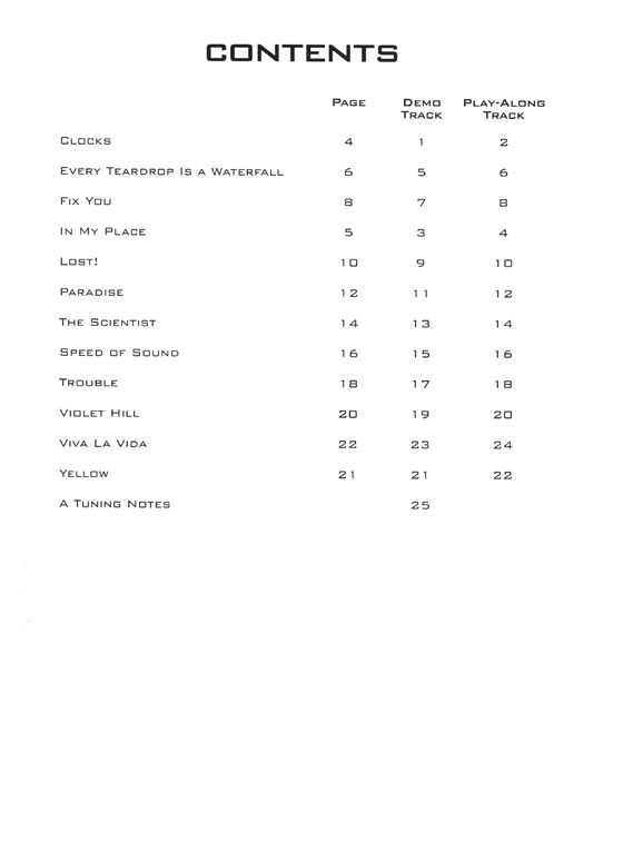 Coldplay‧Cello Hal Leonard Instrumental Play-Along