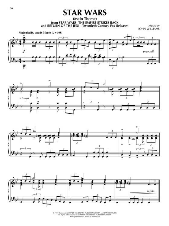 Star Wars Hal Leonard Piano Play-Along Volume 127