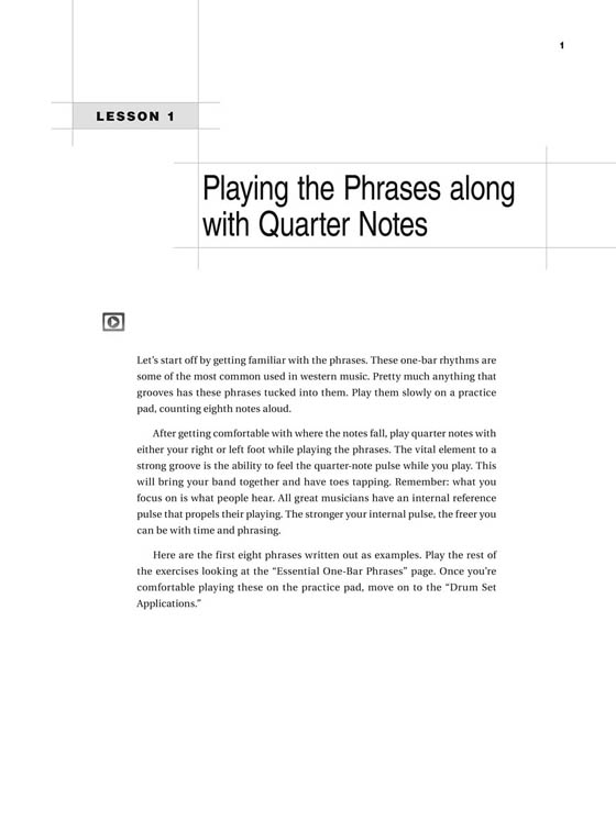 Phrasing: Advanced Rudiments for Creative Drumming Phrasing: Advanced Rudiments for Creative Drumming