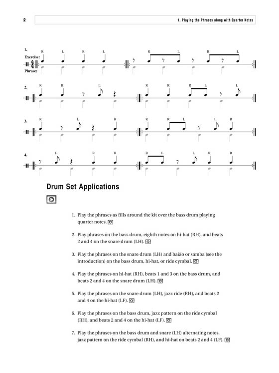 Phrasing: Advanced Rudiments for Creative Drumming