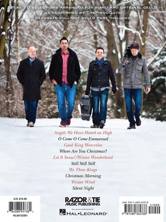 The Piano Guys A Family Christmas- Solo Piano／Optional Cello