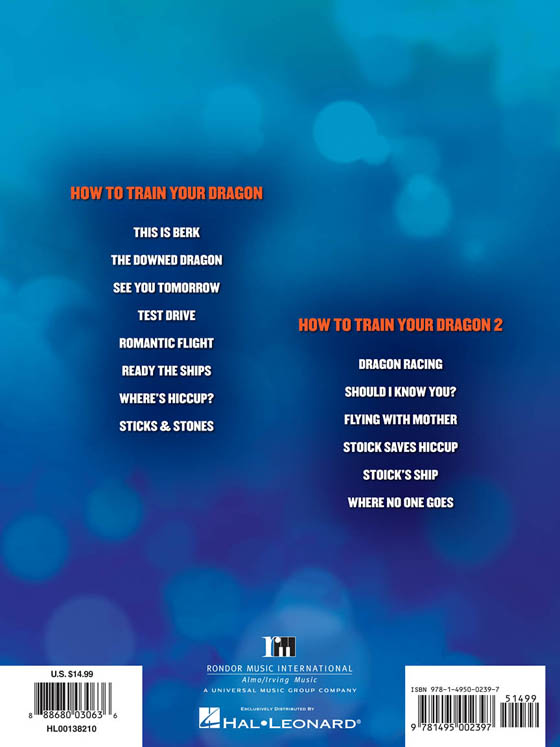 How to Train Your Dragon: Music from the Motion Picture Piano Solo How to Train Your Dragon: Music from the Motion Picture Piano Solo