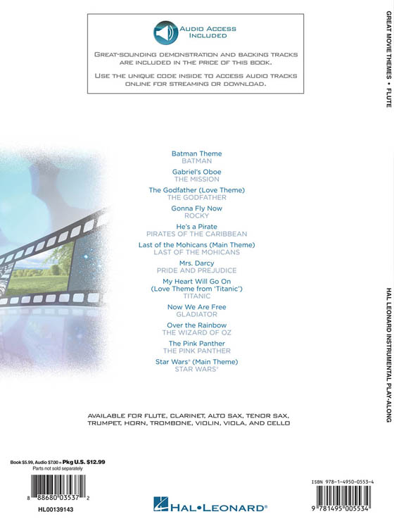 Great Movie Themes for Flute Great Movie Themes for Flute