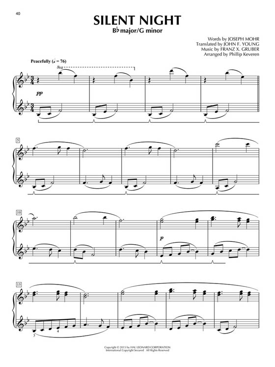 The Twelve Keys of Christmas Piano Solo