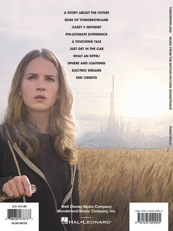 Tomorrowland Music from the Motion Picture Soundtrack Piano Solo Tomorrowland Music from the Motion Picture Soundtrack Piano Solo