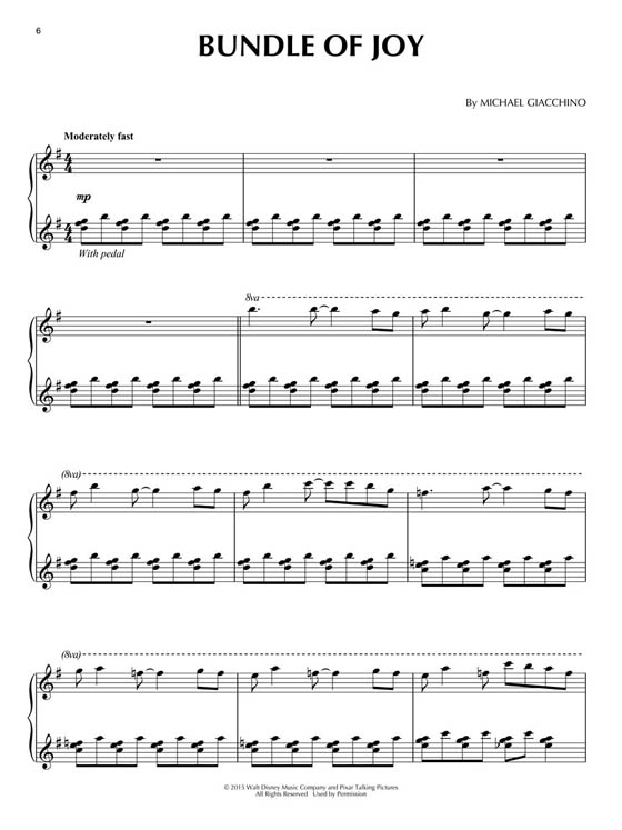 Inside Out: Music from the Disney Pixar Motion Picture Soundtrack Piano Solo Inside Out: Music from the Disney Pixar Motion Picture Soundtrack Piano Solo