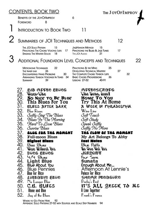 JoyofImprov Book Two for Piano