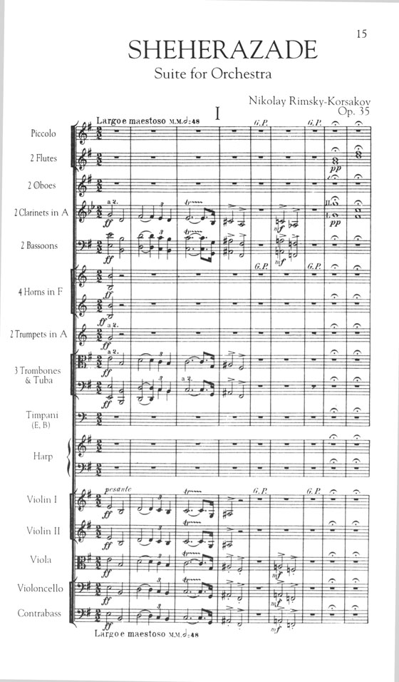 Rimsky-Korsakov Scheherazade Op. 35 Study Score & CD Rimsky-Korsakov Scheherazade Op. 35 Study Score & CD