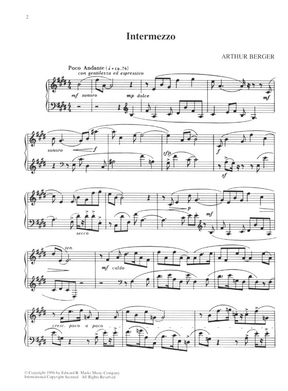 American Composers of the 20th Century 23 Piano Pieces for the Student Pianist