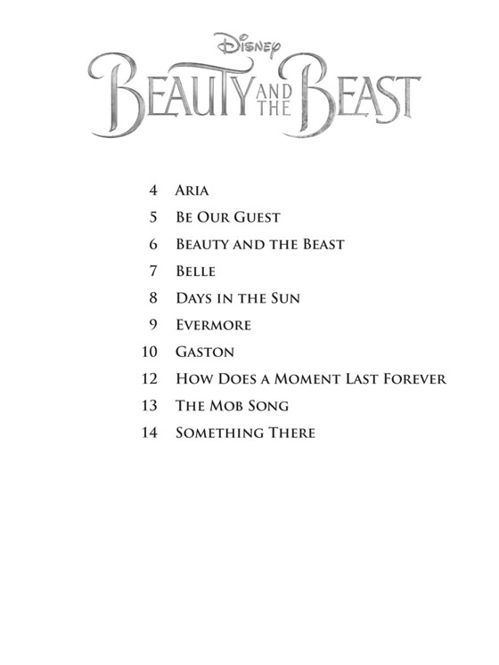 Beauty and the Beast Horn Hal Leonard Instrumental Play-Along