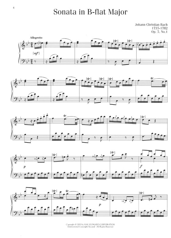 The Classical Era Easy to Intermediate Piano Solo