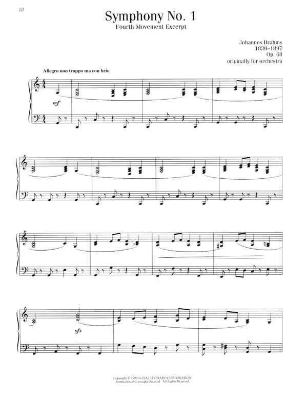 The Romantic Era Easy to Intermediate Piano Solo