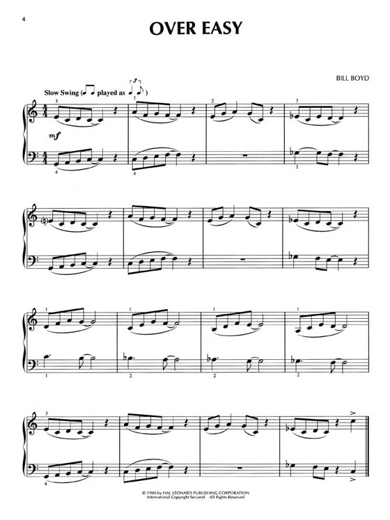 Jazz Bits and Pieces Early-Intermediate Piano Solo by Bill Boyd