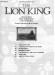 The Lion King 【Walt Disney Pictures Presents】 for Piano Solos