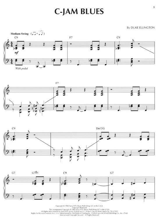 Duke Ellington – 2nd Edition Piano Solo