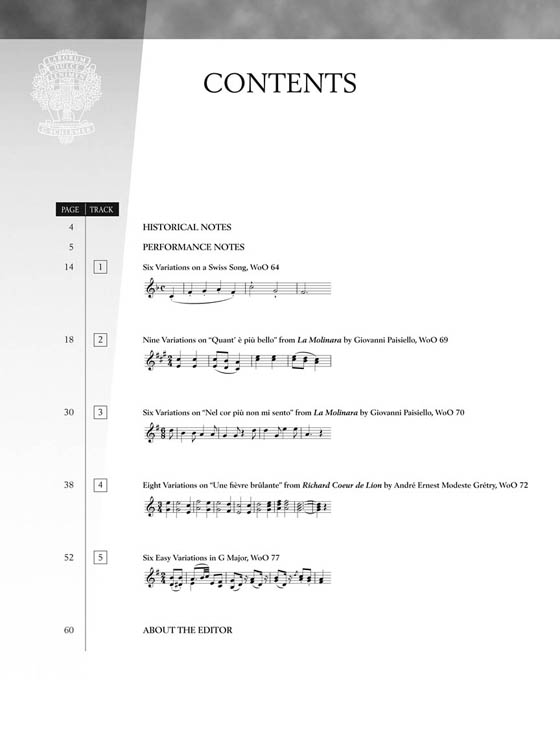 Beethoven Easier Piano Variations Beethoven Easier Piano Variations