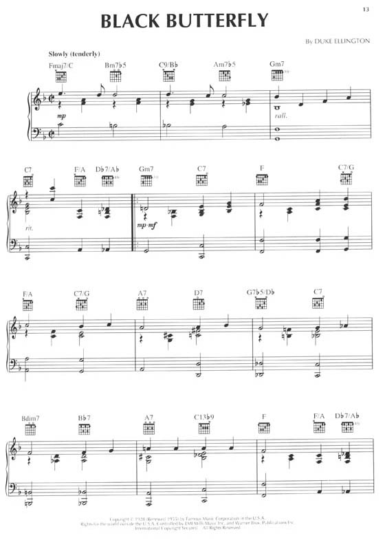 Duke Ellington - American Composer Piano‧Vocal‧Guitar