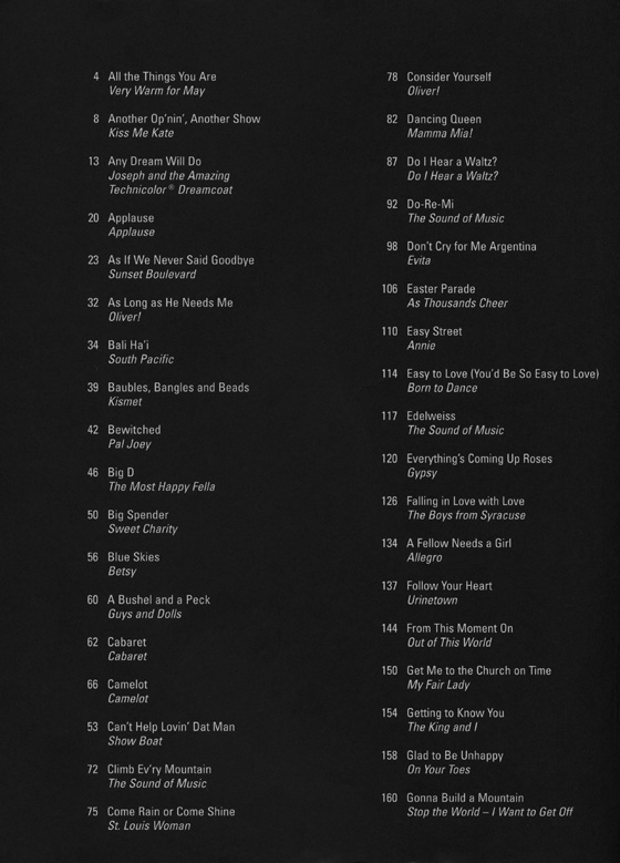Broadway Volume 1 (2nd Edition) Piano‧Vocal‧Guitar Broadway Volume 1 (2nd Edition) Piano‧Vocal‧Guitar