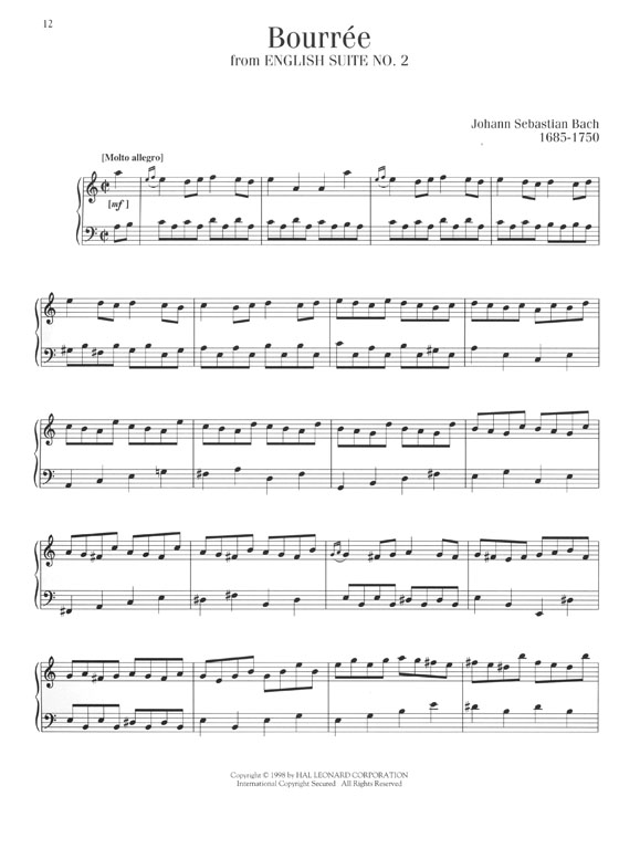 Great Piano Literature Intermediate to Advanced Piano Solo