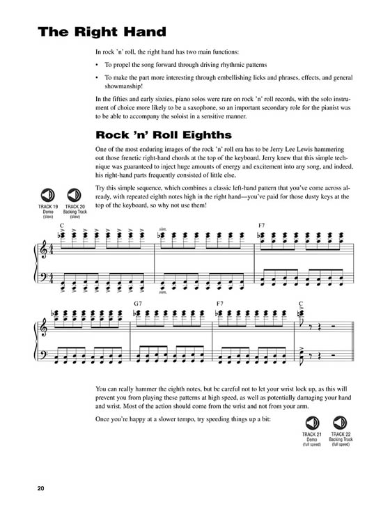 Rock'N'Roll Piano - The Complete Guide with CD! 