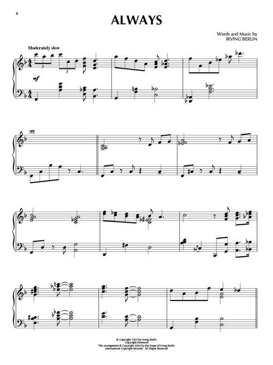 Cocktail Piano Standards for Piano Solo