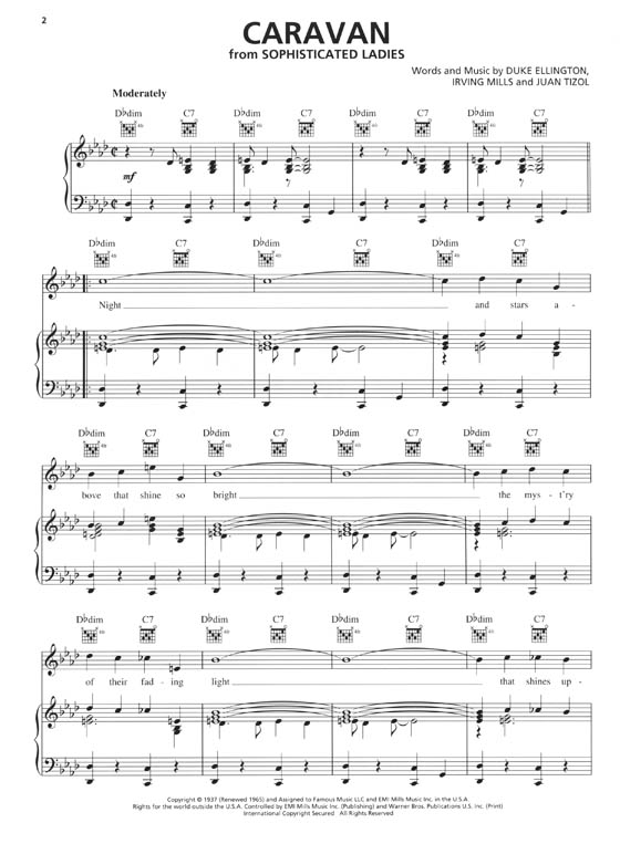 Duke Ellington Standards Hal Leonard Piano Play-Along Volume 38