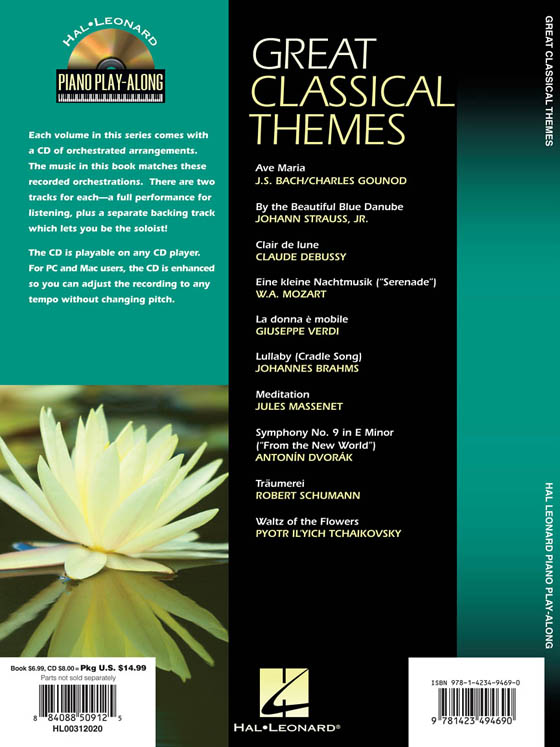 Great Classical Themes Hal Leonard Piano Play-Along Volume 97 Great Classical Themes Hal Leonard Piano Play-Along Volume 97
