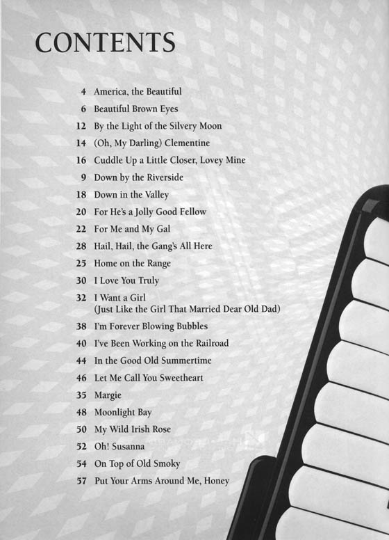 Sing-Along Favorites for Accordion