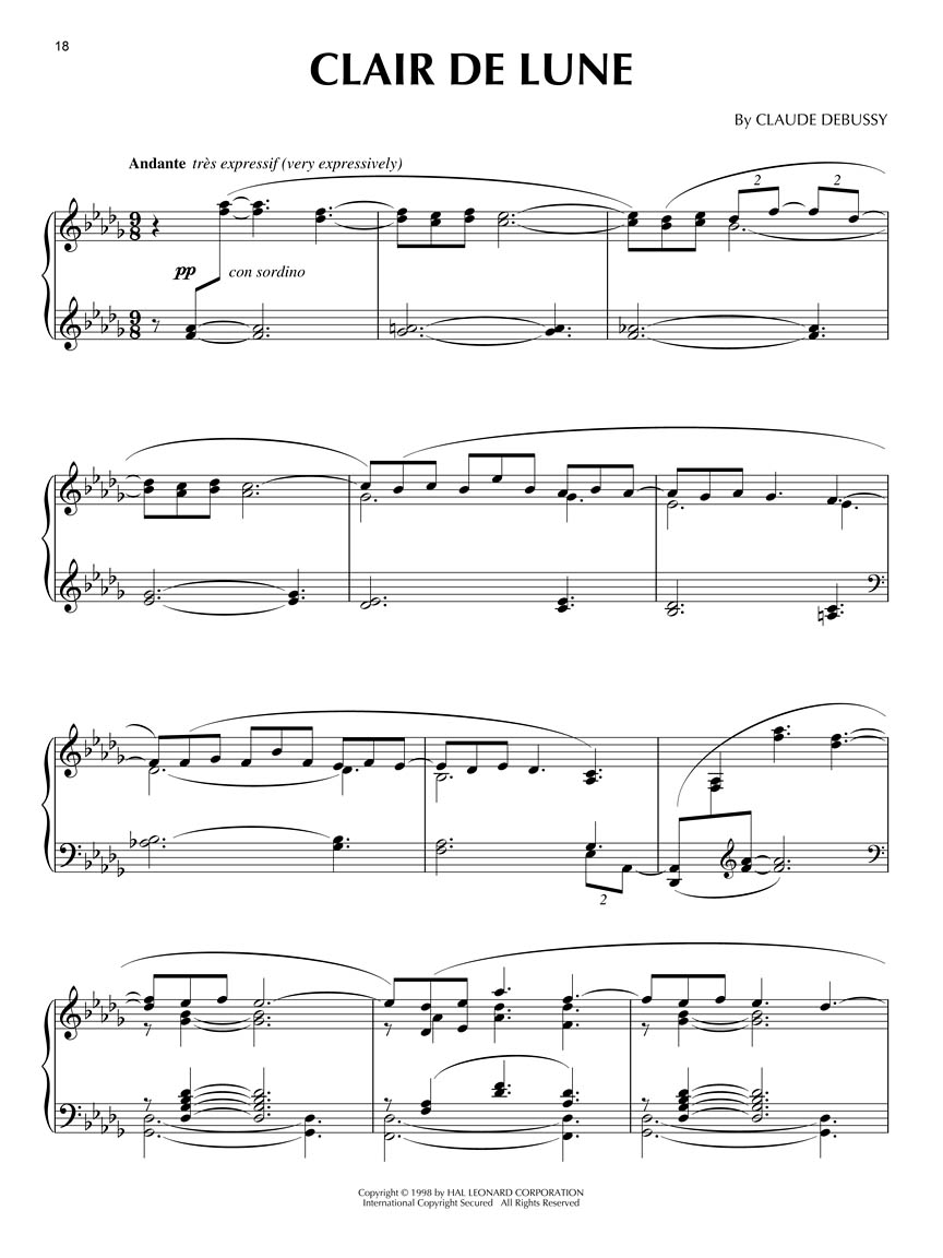 Piano Songs for Piano Solo