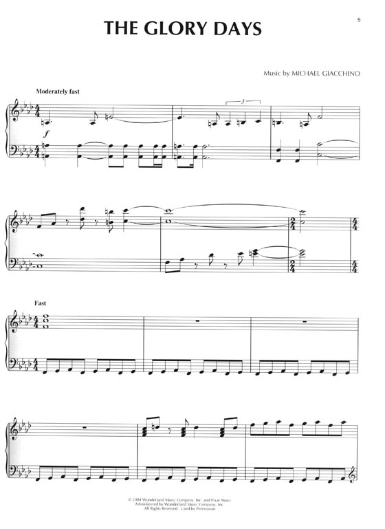 The Incredibles for Piano Solo The Incredibles for Piano Solo