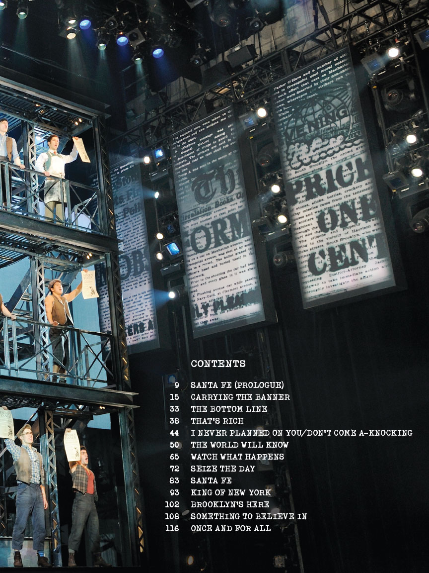 Newsies Music from the Broadway Musical Piano／Vocal Selections