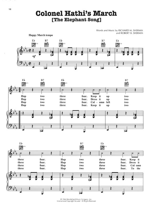 Walt Disney's The Jungle Book for Piano/Vocal Walt Disney's The Jungle Book for Piano/Vocal