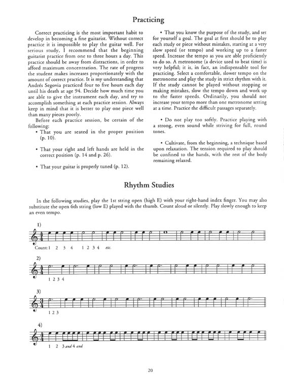 The Christopher Parkening Guitar Method, Vol. 1 
