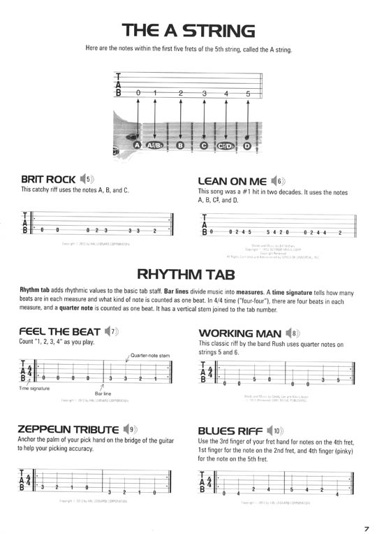 Hal Leonard Guitar TAB Method – Books 1 & 2 Combo Edition