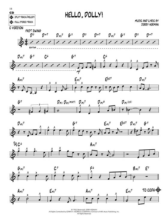 Louis Armstrong Hal Leonard Jazz Play-Along Vol. 100