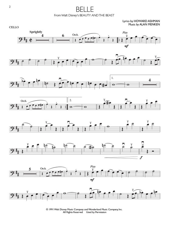 Disney Movie Hits for Cello Hal Leonard Instrumental Play-Along Disney Movie Hits for Cello Hal Leonard Instrumental Play-Along