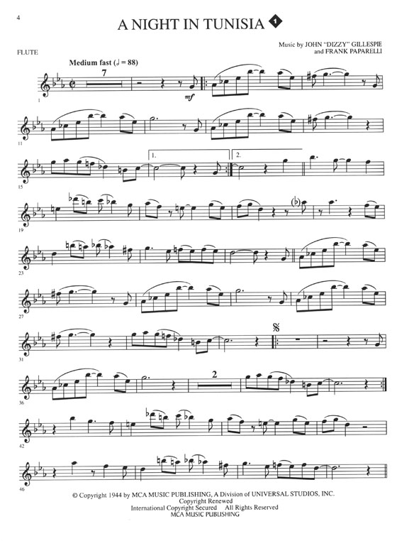 Jazz & Blues Playalong Solos for Flute