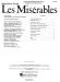 Selections from Les Misérables for Violin