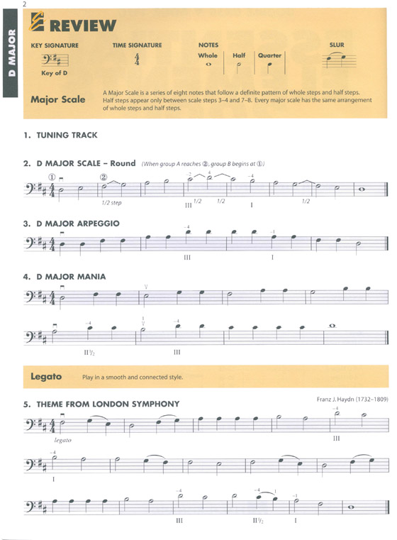 Essential Elements 2000 for Strings – Double Bass Book 2 
