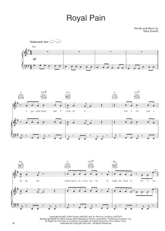 Shrek The Third Piano‧Vocal‧Guitar