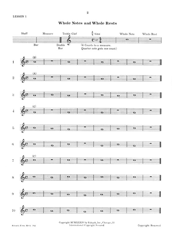 Rubank【Elementary Method】for Saxophone