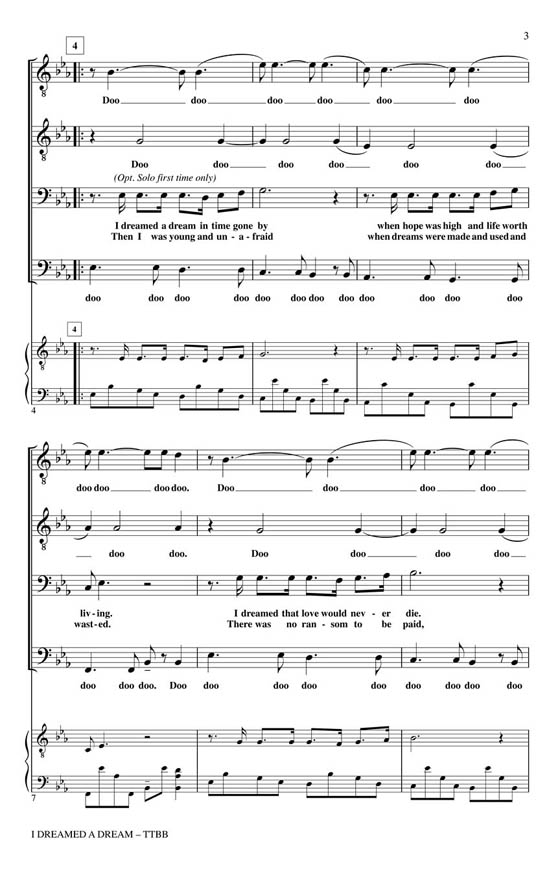 【I Dreamed a Dream】TTAB a Cappella 【I Dreamed a Dream】TTAB a Cappella