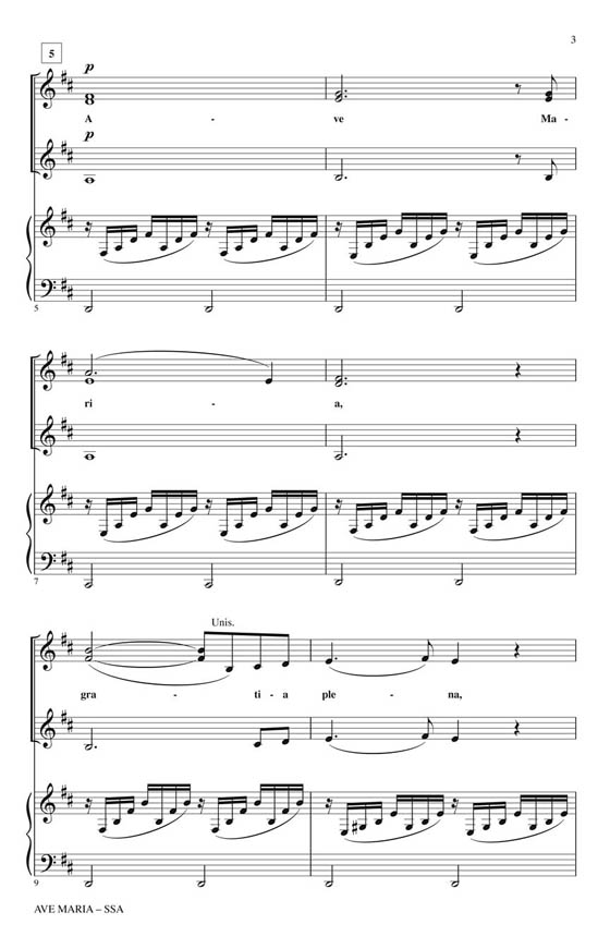 【Ave Maria】SSA 【Ave Maria】SSA