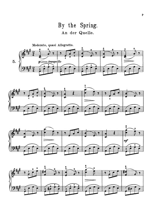 Gurlitt Albumleaves for the Young Op. 101 for The Piano