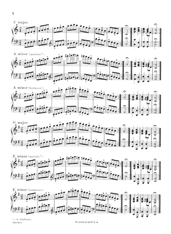 Scales and Chords for The Piano (Schulz)