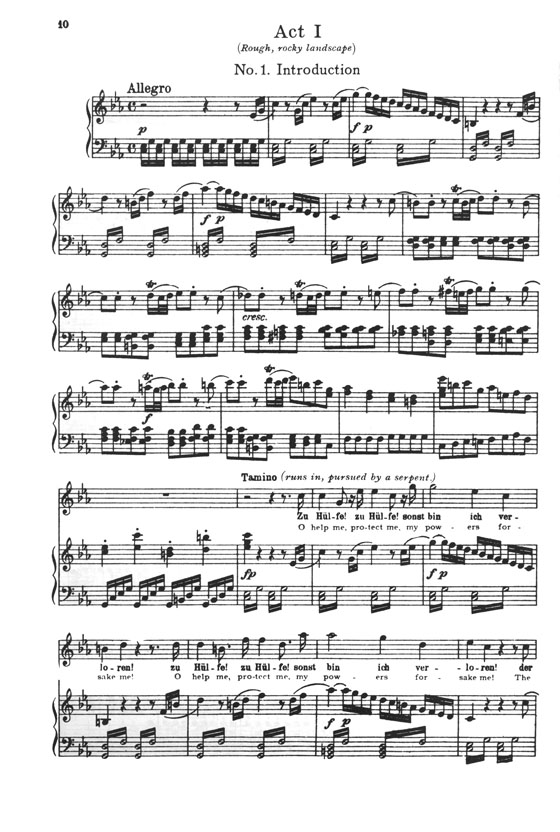 Wolfgang Amadeus Mozart The Magic Flute G. Schirmer Opera Score Editions Wolfgang Amadeus Mozart The Magic Flute G. Schirmer Opera Score Editions