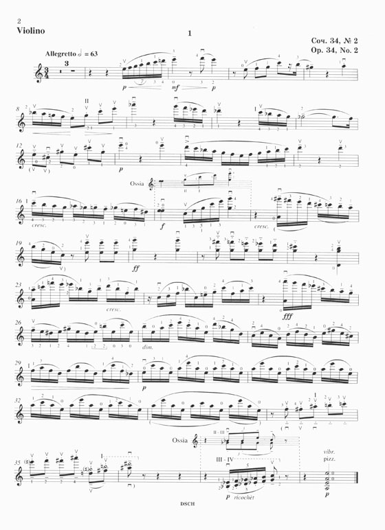 Shostakovich Ten Preludes for Violin and Piano