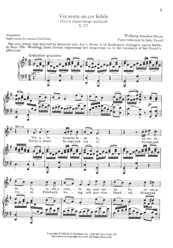 Mozart【Twenty-One Concert Arias】for Soprano, Complete Volumes Ⅰ and Ⅱ Mozart【Twenty-One Concert Arias】for Soprano, Complete Volumes Ⅰ and Ⅱ